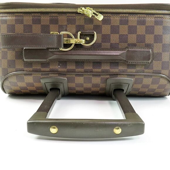 Authentic LOUIS VUITTON Pegase 55 Damier Ebene Travel Rolling Suitcase - Picture 4 of 16